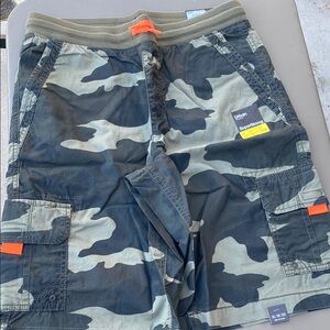 Urban pipeline Green Camouflage Cargo Shorts new